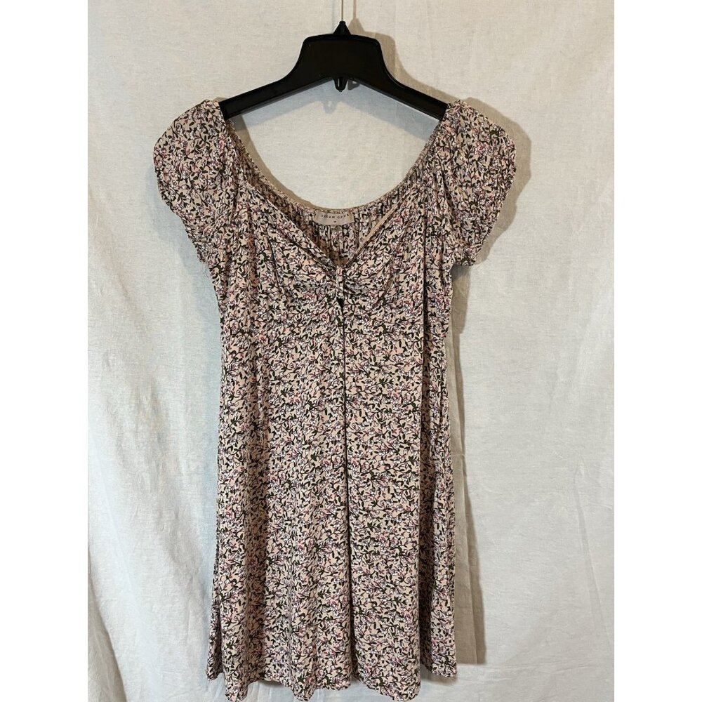 Dream Of Me Women’s Pink Floral Medium Dress